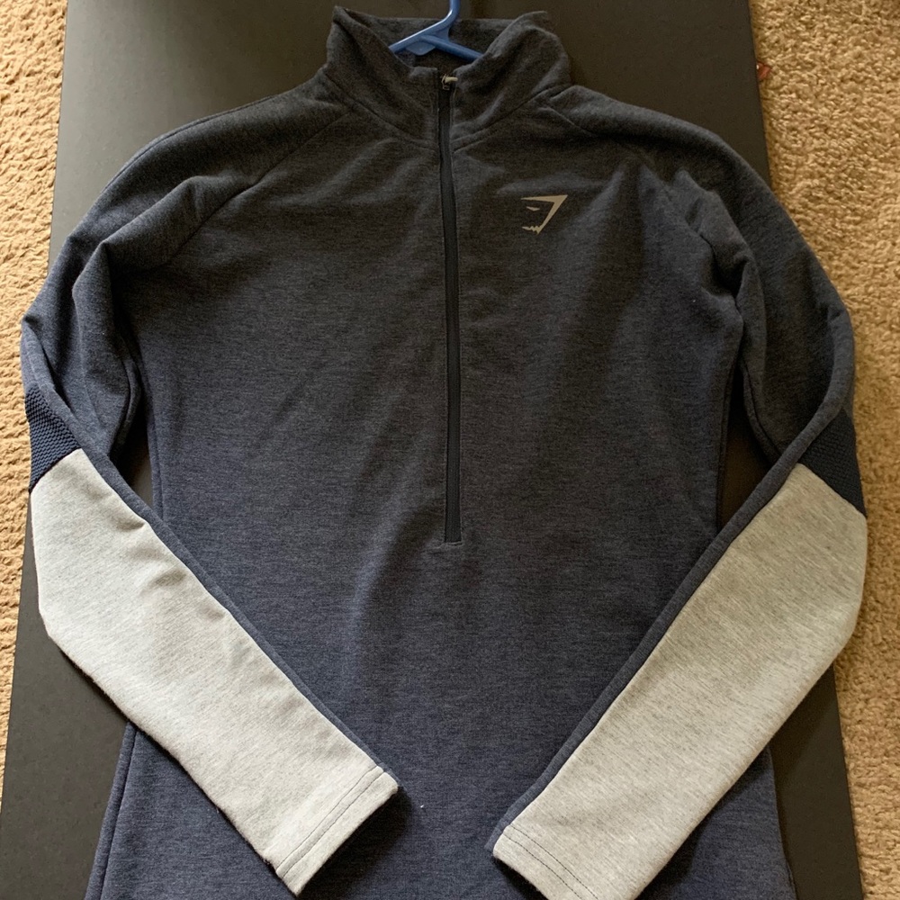 NWOT Gymshark Quarter/Half Zip Pullover Small